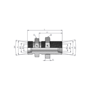 SV-L Bulkhead Straight