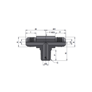 RJ2601-00-00-00 Series	 MJ-MJ-MP TEE