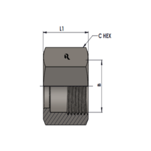 RJ0318 JIC Tube Nut