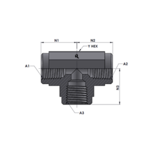 RJ5605-00-00-00 Series FP-FP-FP TEE