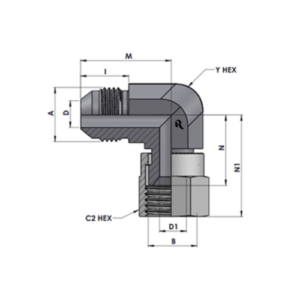 Rj6500-00-00 Series MJ-FJS 90°